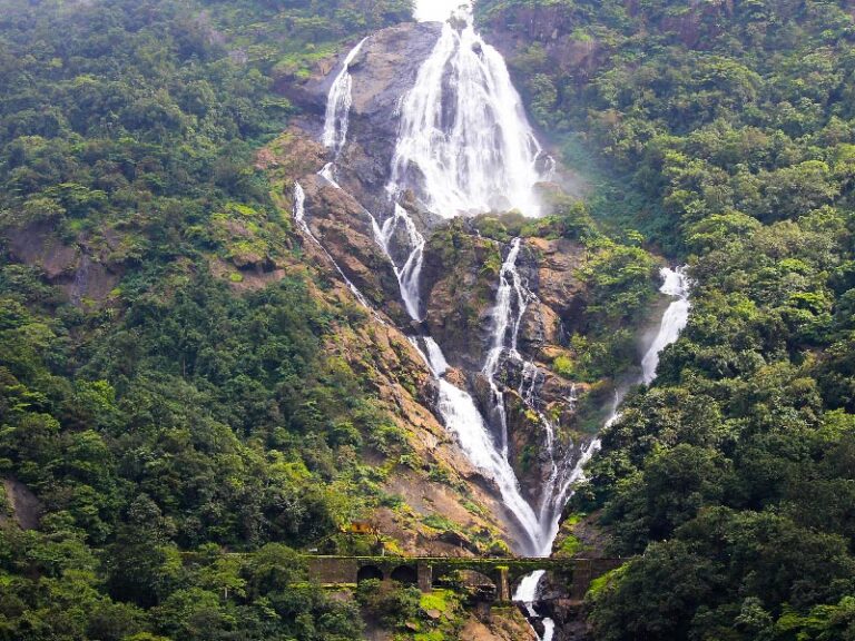 dudhsagar waterfall trek from hyderabad