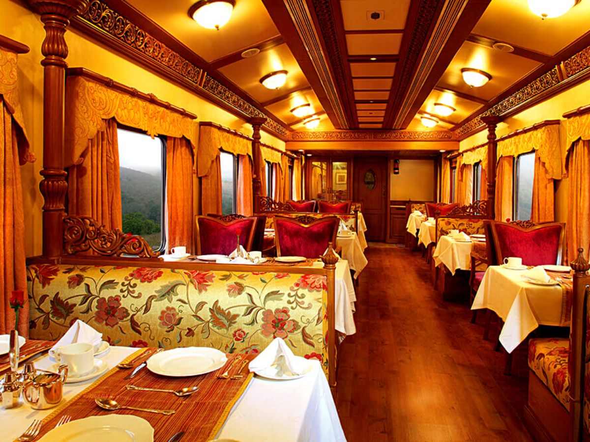 Glimpses of Karnataka Luxury Train from Bangalore